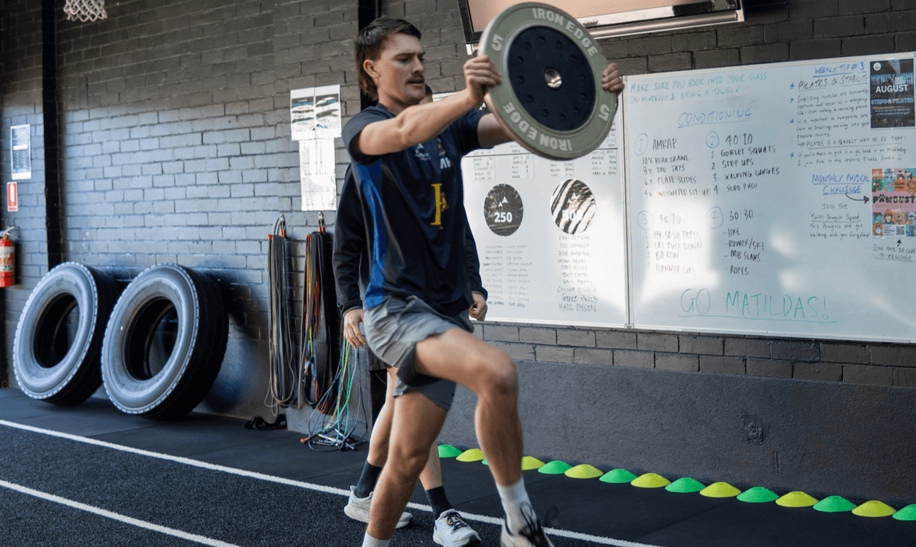 Athlete training for cricket strength